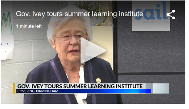 Gov. Ivey touts summer learning programs in Alabama post-pandemic